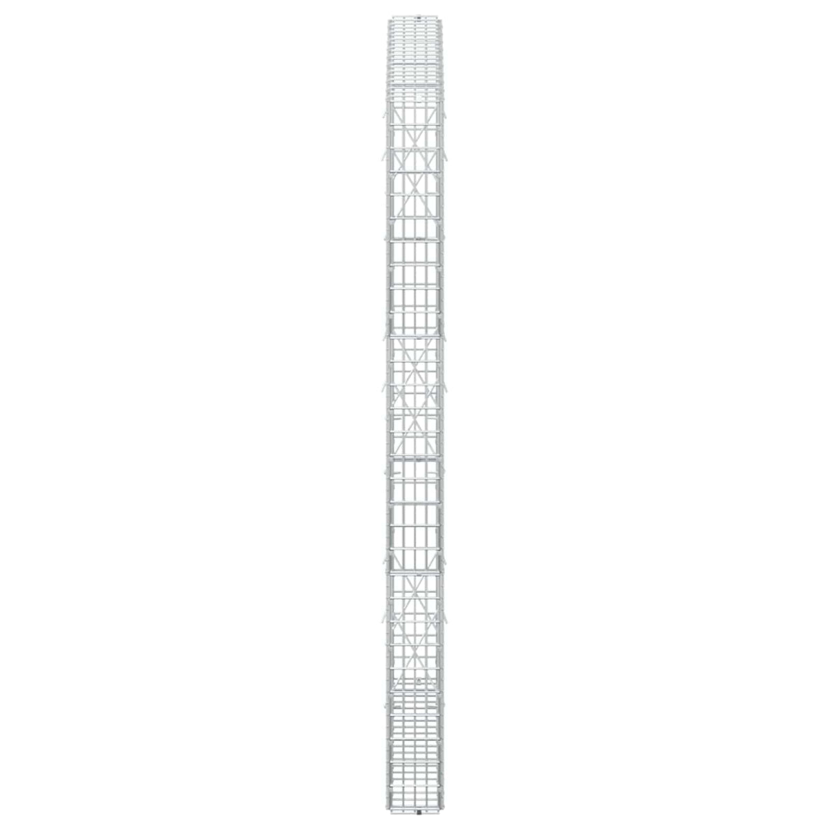 Gabion with 3.5 mm Wire and 5x2.5 cm Mesh 100x10x150 cm