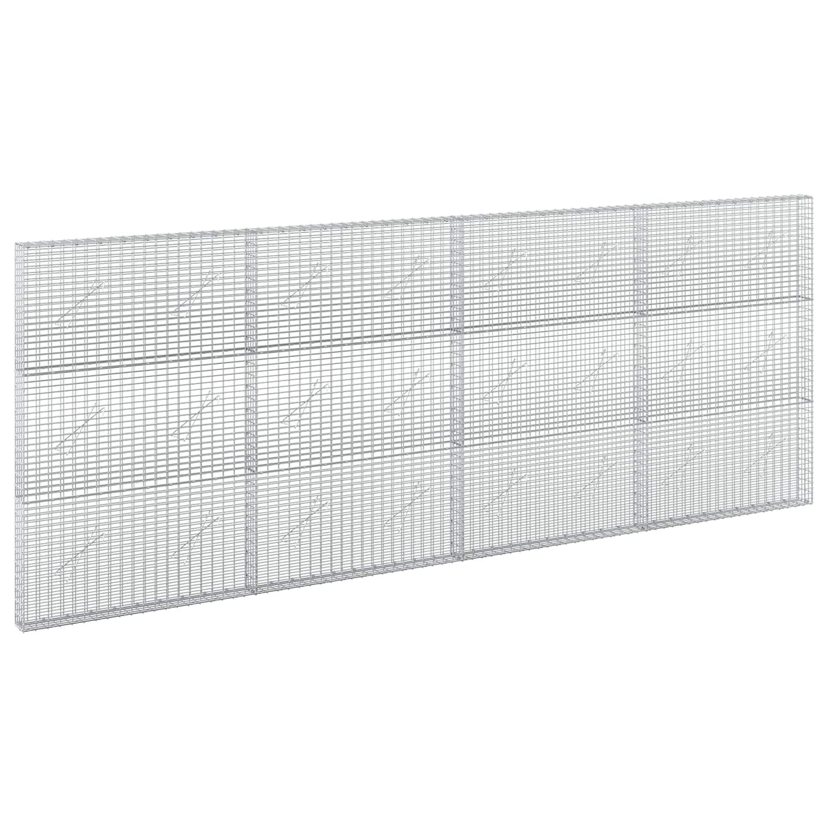 Gabion with 3.5 mm Wire and 5x2.5 cm Mesh 400x10x150 cm