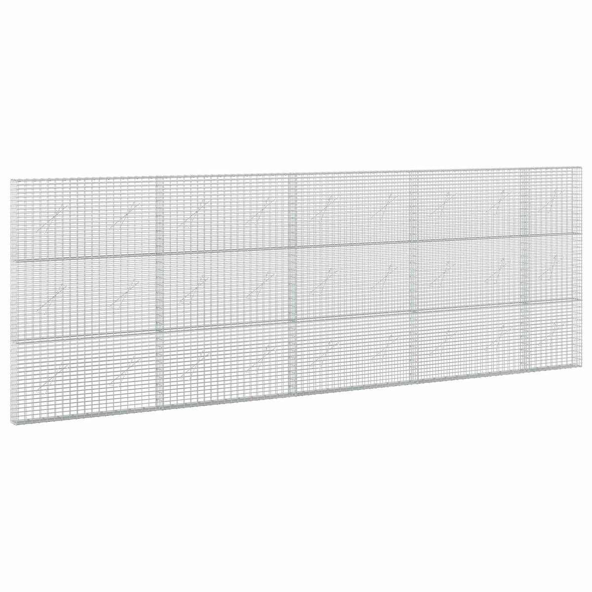 Gabion with 3.5 mm Wire and 5x2.5 cm Mesh 450x10x150 cm