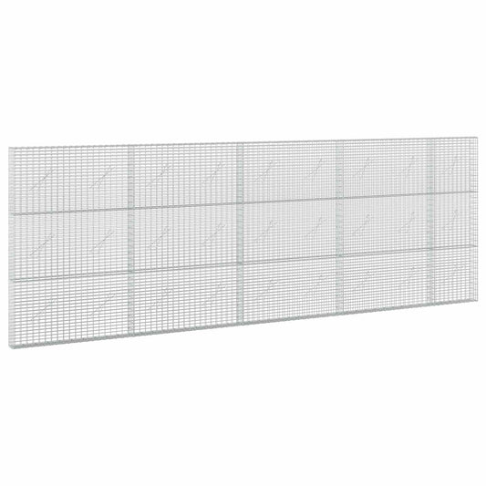 Gabion with 3.5 mm Wire and 5x2.5 cm Mesh 450x10x150 cm