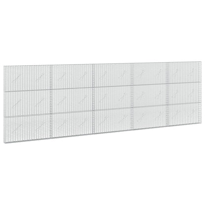 Gabion with 3.5 mm Wire and 5x2.5 cm Mesh 500x10x150 cm