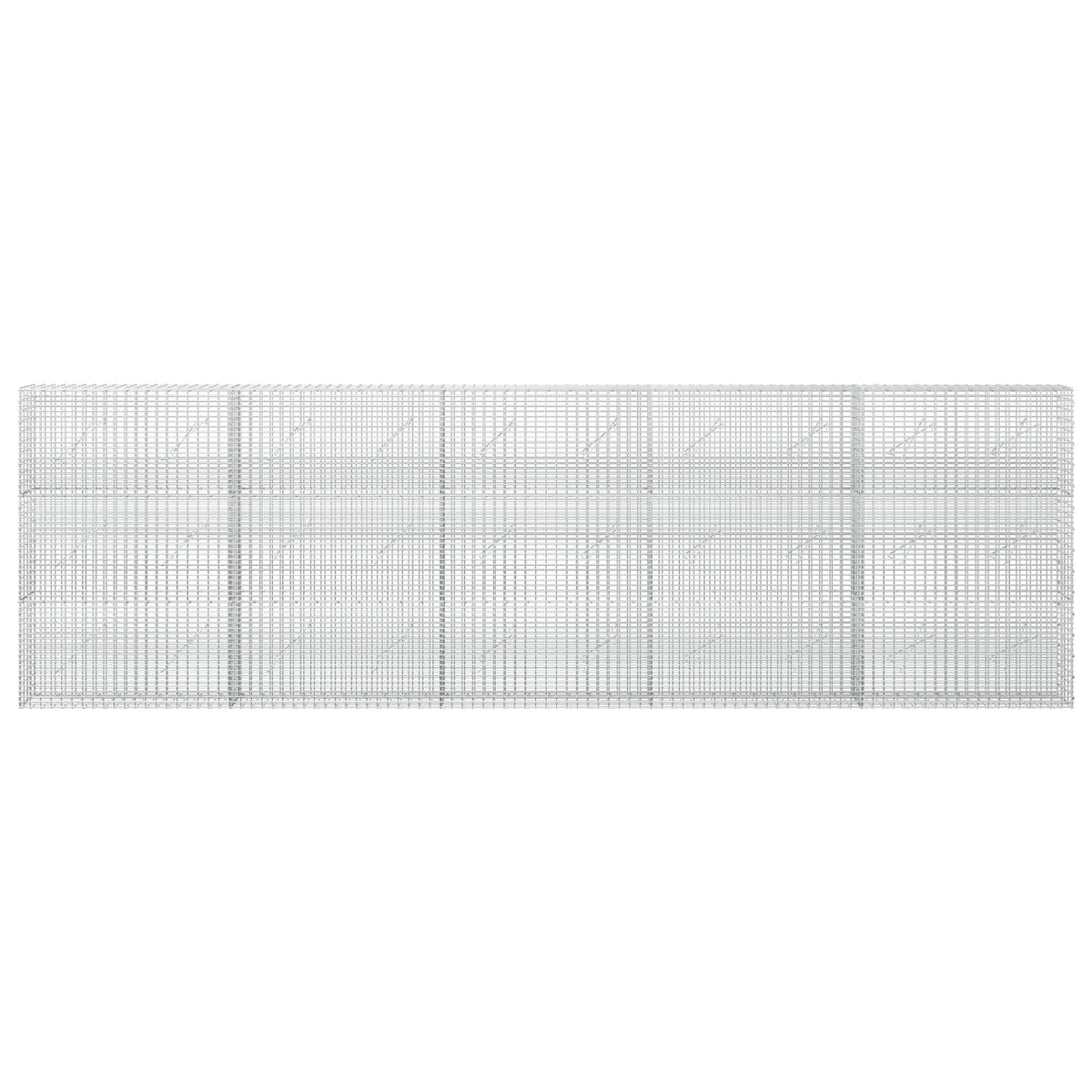 Gabion with 3.5 mm Wire and 5x2.5 cm Mesh 500x10x150 cm