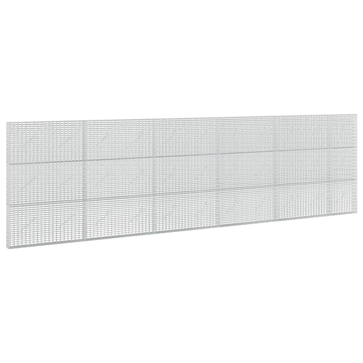 Gabion with 3.5 mm Wire and 5x2.5 cm Mesh 550x10x150 cm