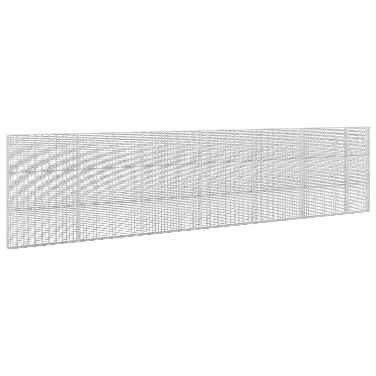 Gabion with 3.5 mm Wire and 5x2.5 cm Mesh 650x10x150 cm