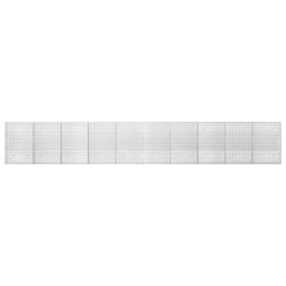 Gabion with 3.5 mm Wire and 5x2.5 cm Mesh 1000x10x150 cm
