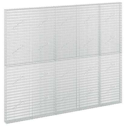 Gabion with 3.5 mm Wire and 5x2.5 cm Mesh 250x10x200 cm