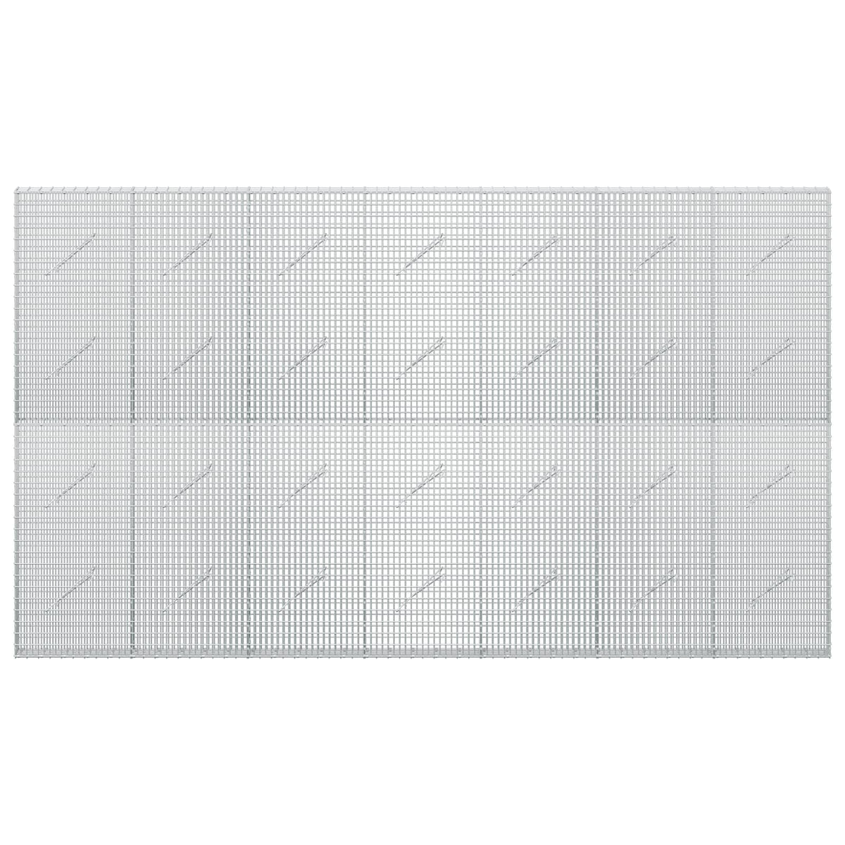 Gabion with 3.5 mm Wire and 5x2.5 cm Mesh 350x10x200 cm