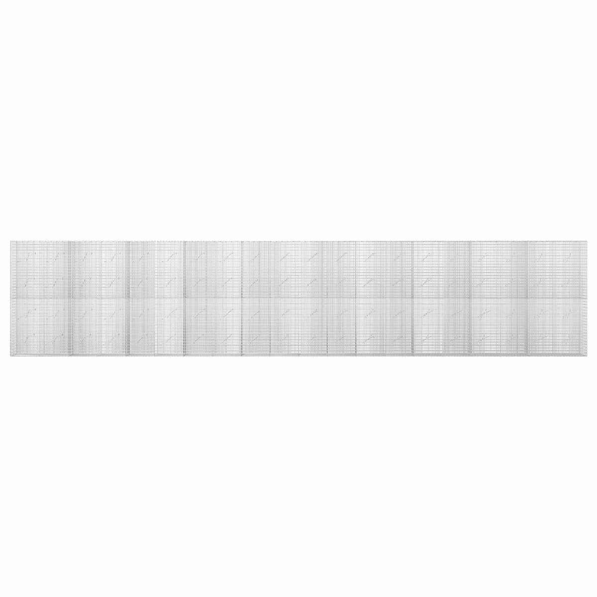 Gabion with 3.5 mm Wire and 5x2.5 cm Mesh 1000x10x200 cm
