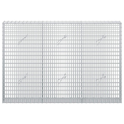 Gabion with 3.5 mm Wire and 5x2.5 cm Mesh 150x20x100 cm