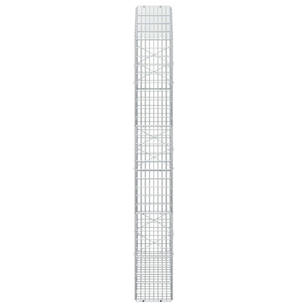 Gabion with 3.5 mm Wire and 5x2.5 cm Mesh 100x20x150 cm