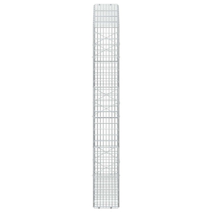 Gabion with 3.5 mm Wire and 5x2.5 cm Mesh 100x20x150 cm