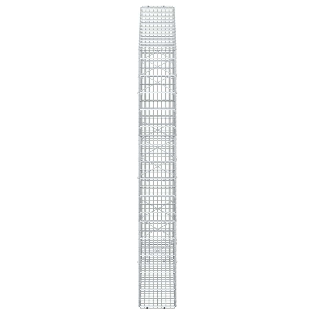Gabion with 3.5 mm Wire and 5x2.5 cm Mesh 150x20x150 cm