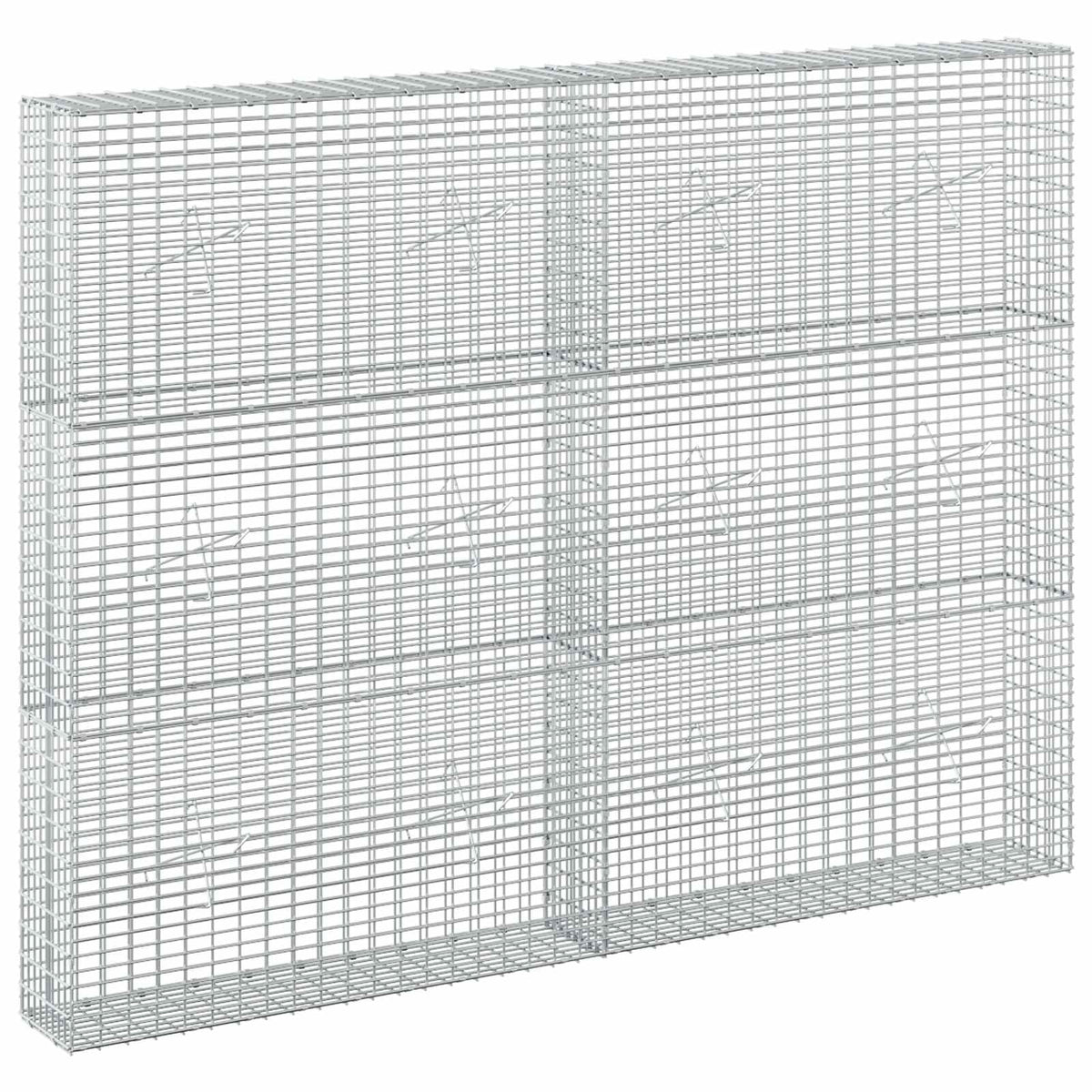 Gabion with 3.5 mm Wire and 5x2.5 cm Mesh 200x20x150 cm
