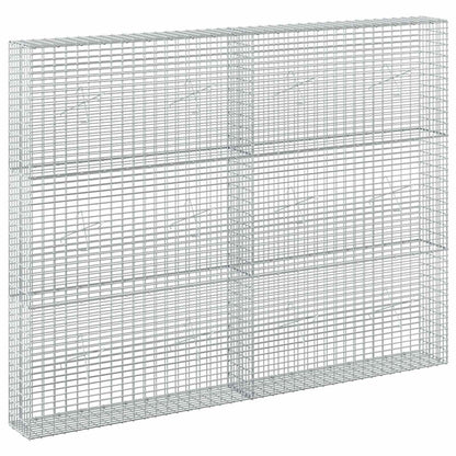 Gabion with 3.5 mm Wire and 5x2.5 cm Mesh 200x20x150 cm