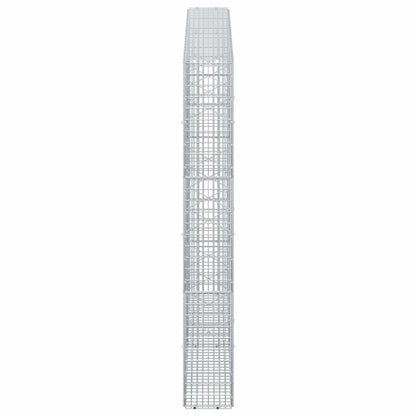 Gabion with 3.5 mm Wire and 5x2.5 cm Mesh 200x20x150 cm