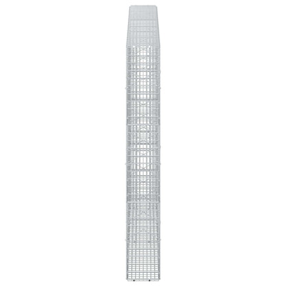 Gabion with 3.5 mm Wire and 5x2.5 cm Mesh 250x20x150 cm
