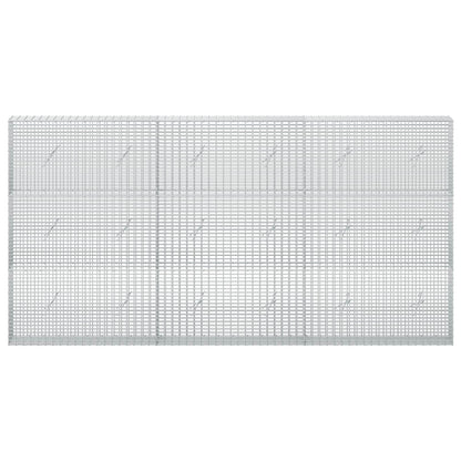 Gabion with 3.5 mm Wire and 5x2.5 cm Mesh 300x20x150 cm