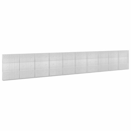Gabion with 3.5 mm Wire and 5x2.5 cm Mesh 1000x20x150 cm