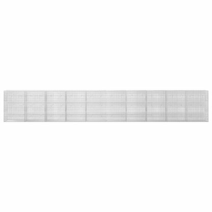 Gabion with 3.5 mm Wire and 5x2.5 cm Mesh 1000x20x150 cm