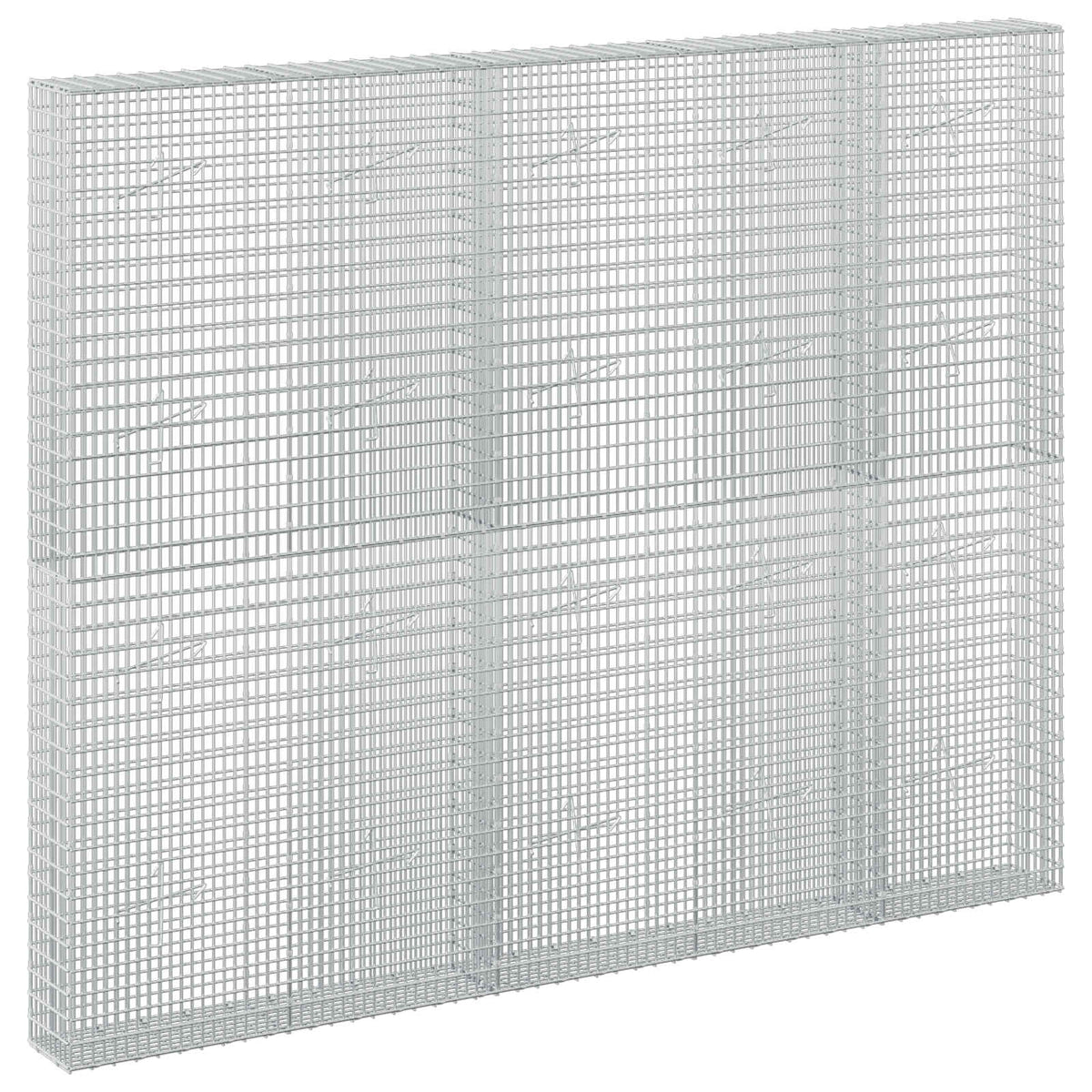 Gabion with 3.5 mm Wire and 5x2.5 cm Mesh 250x20x200 cm