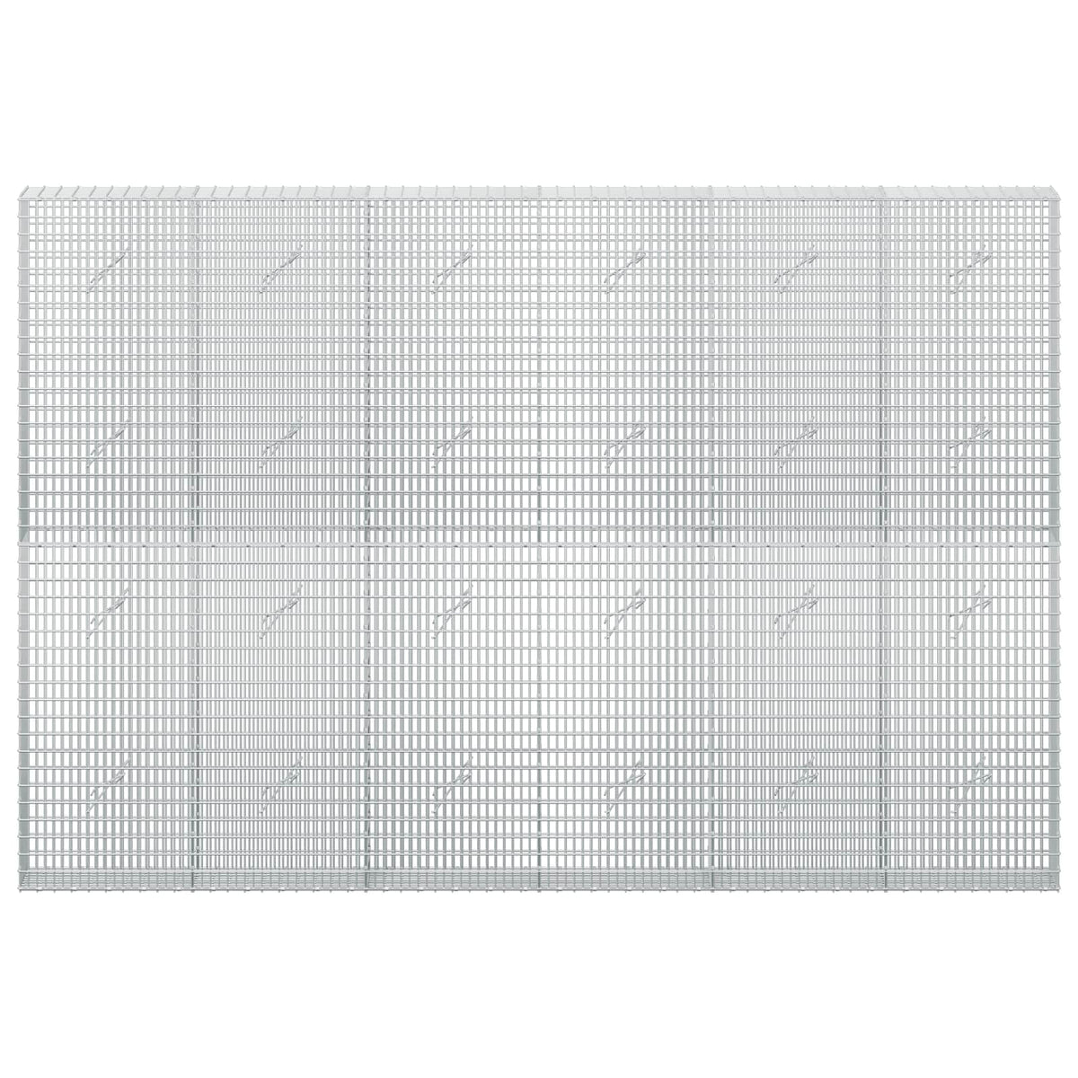 Gabion with 3.5 mm Wire and 5x2.5 cm Mesh 300x20x200 cm