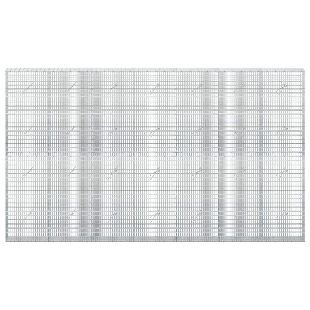 Gabion with 3.5 mm Wire and 5x2.5 cm Mesh 350x20x200 cm