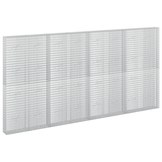 Gabion with 3.5 mm Wire and 5x2.5 cm Mesh 400x20x200 cm