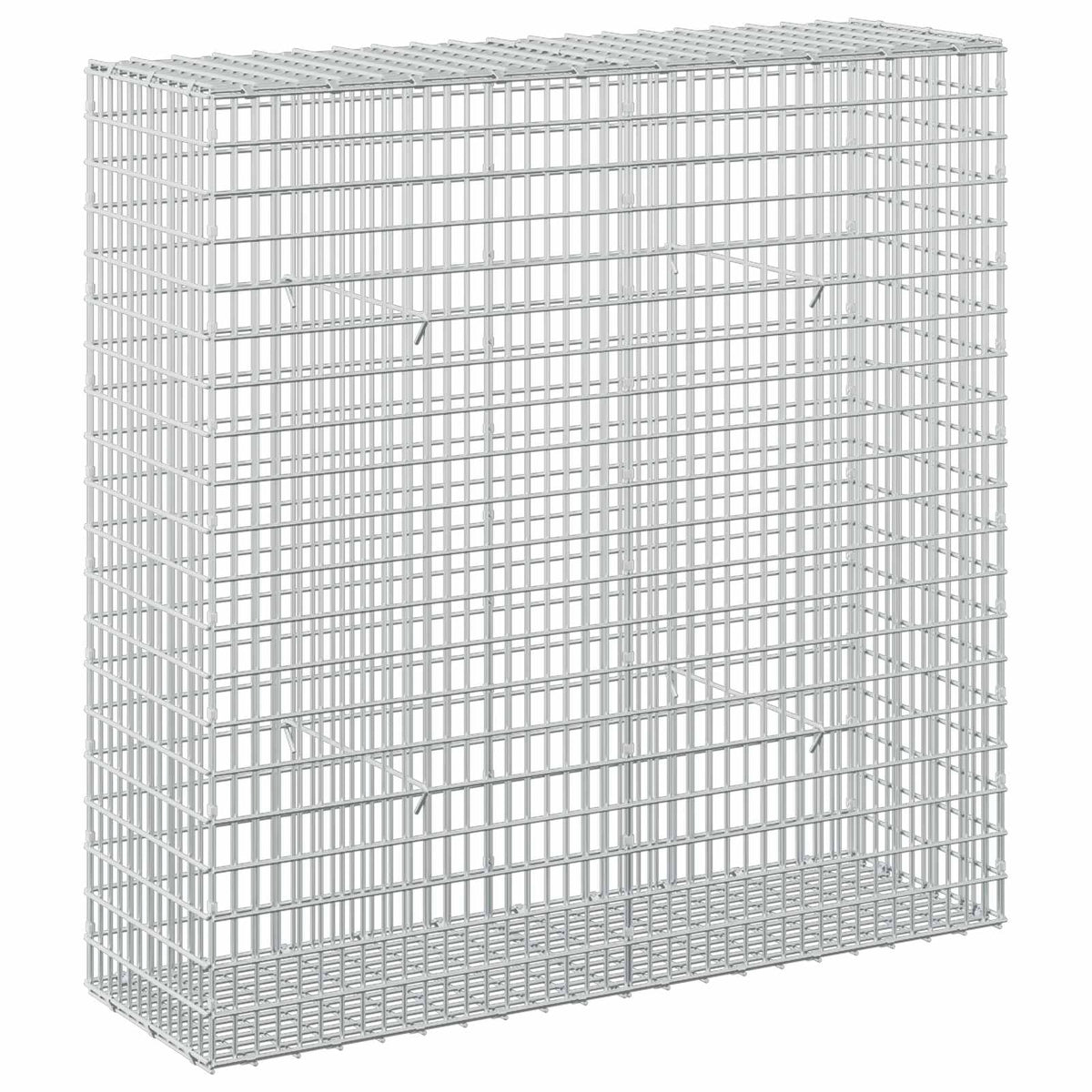 Gabion with 3.5 mm Wire and 5x2.5 cm Mesh 100x30x100 cm
