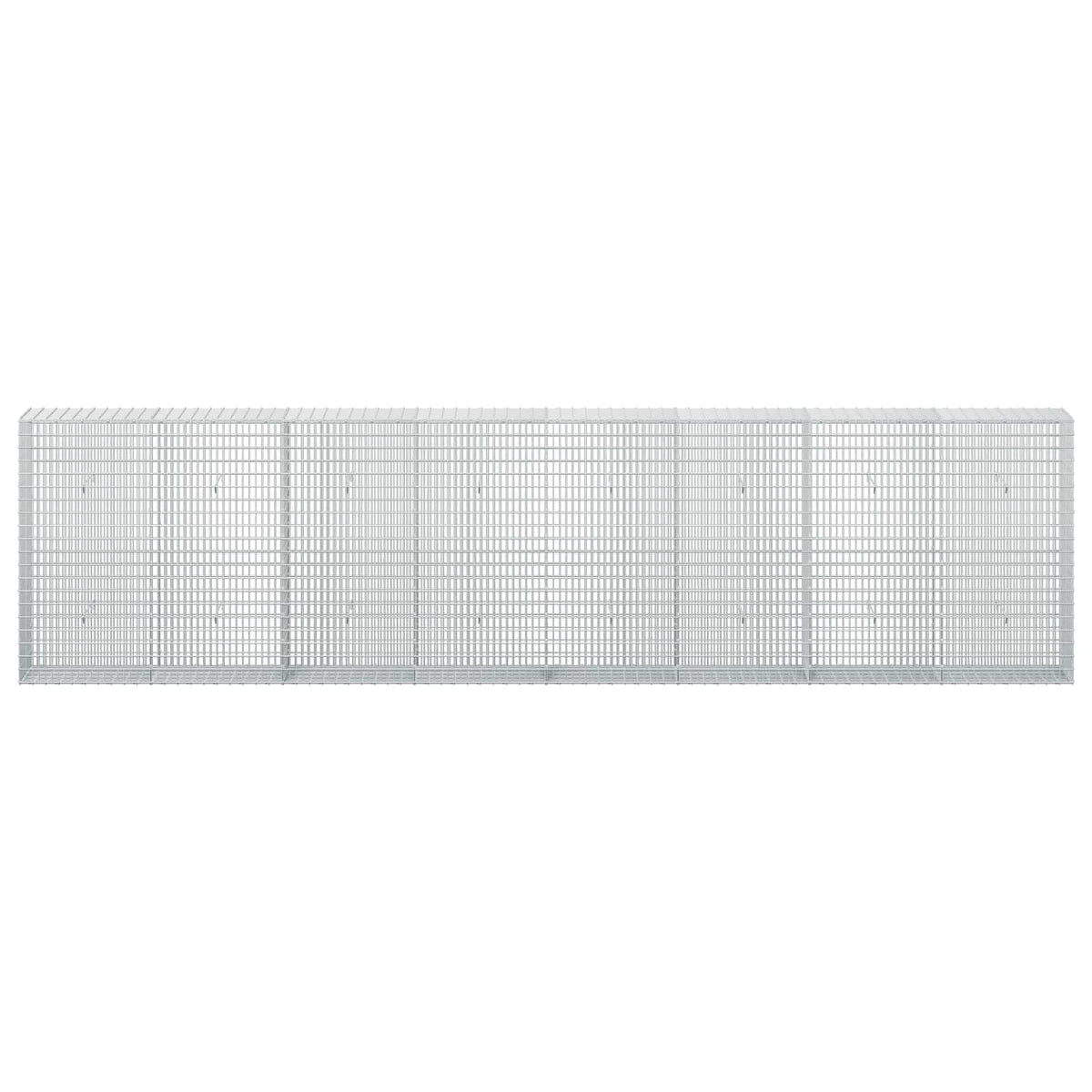 Gabion with 3.5 mm Wire and 5x2.5 cm Mesh 400x30x100 cm
