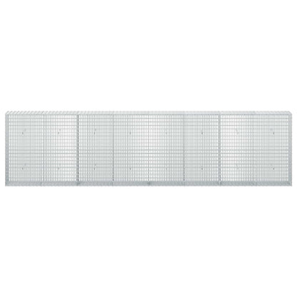 Gabion with 3.5 mm Wire and 5x2.5 cm Mesh 400x30x100 cm