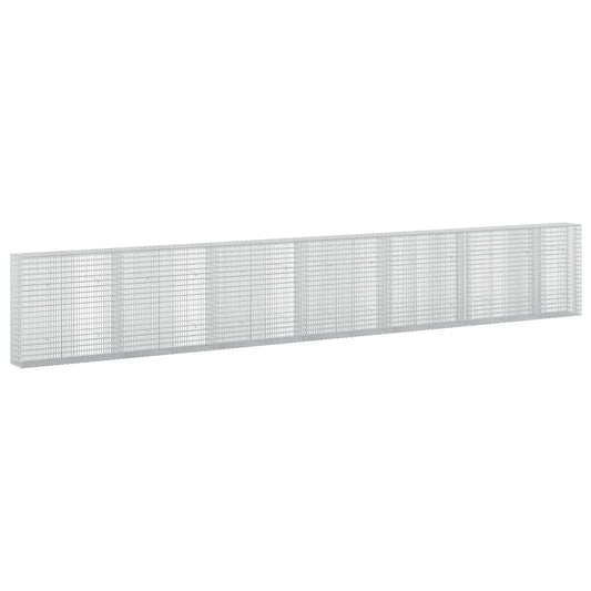 Gabion with 3.5 mm Wire and 5x2.5 cm Mesh 650x30x100 cm