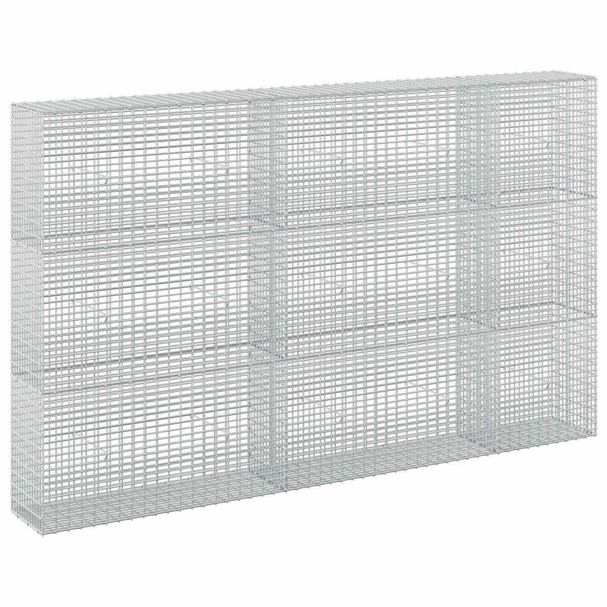 Gabion with 3.5 mm Wire and 5x2.5 cm Mesh 250x30x150 cm