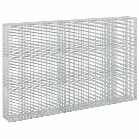 Gabion with 3.5 mm Wire and 5x2.5 cm Mesh 250x30x150 cm