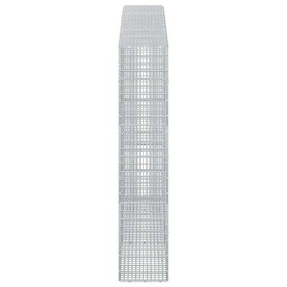 Gabion with 3.5 mm Wire and 5x2.5 cm Mesh 250x30x150 cm