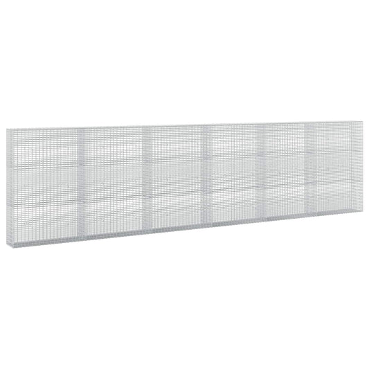 Gabion with 3.5 mm Wire and 5x2.5 cm Mesh 600x30x150 cm