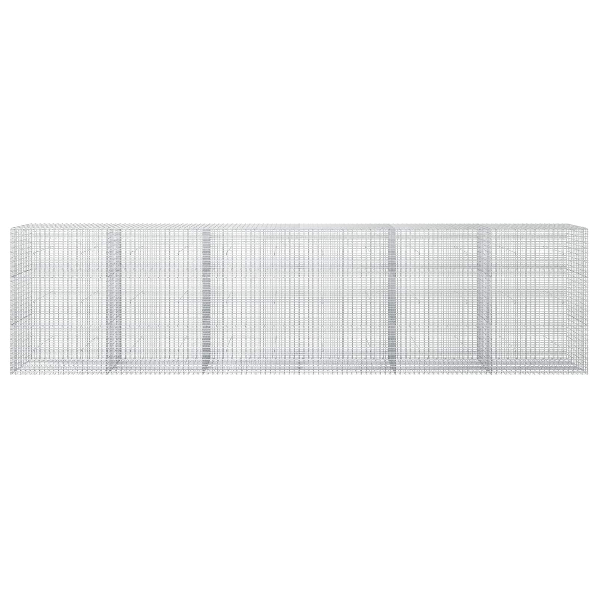 Gabion with 3.5 mm Wire and 5x2.5 cm Mesh 600x30x150 cm