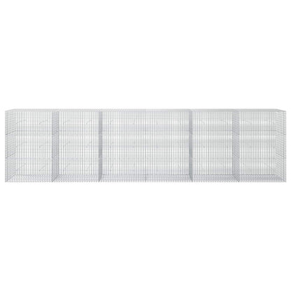 Gabion with 3.5 mm Wire and 5x2.5 cm Mesh 600x30x150 cm
