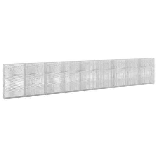 Gabion with 3.5 mm Wire and 5x2.5 cm Mesh 900x30x150 cm