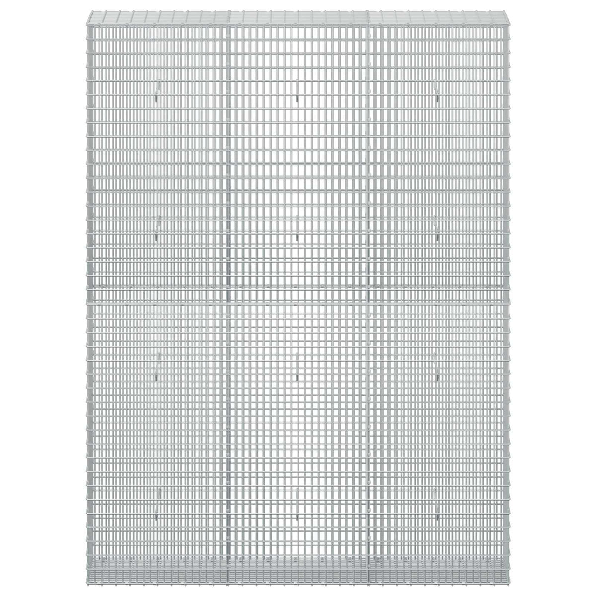 Gabion with 3.5 mm Wire and 5x2.5 cm Mesh 150x30x200 cm