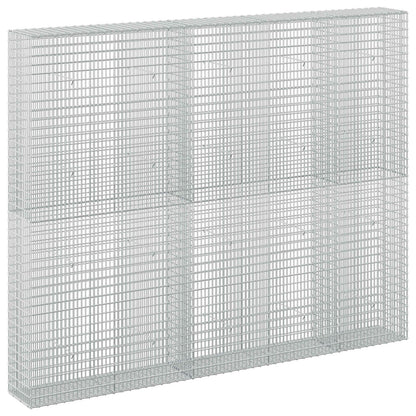 Gabion with 3.5 mm Wire and 5x2.5 cm Mesh 250x30x200 cm