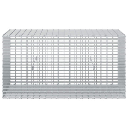 Gabion with 3.5 mm Wire and 5x2.5 cm Mesh 100x50x50 cm