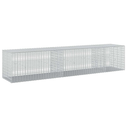 Gabion with 3.5 mm Wire and 5x2.5 cm Mesh 250x50x50 cm