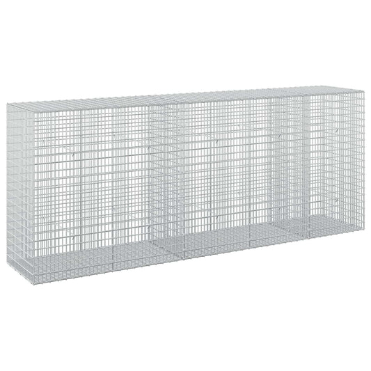 Gabion with 3.5 mm Wire and 5x2.5 cm Mesh 250x50x100 cm