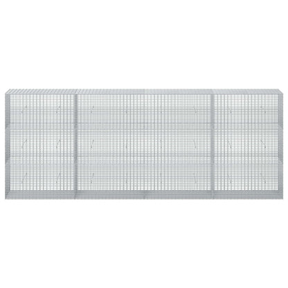 Gabion with 3.5 mm Wire and 5x2.5 cm Mesh 400x50x150 cm