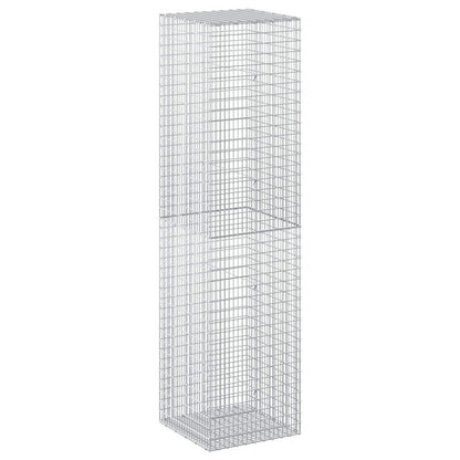 Gabion with 3.5 mm Wire and 5x2.5 cm Mesh 50x50x200 cm