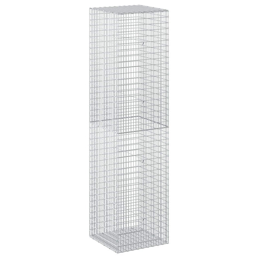 Gabion with 3.5 mm Wire and 5x2.5 cm Mesh 50x50x200 cm