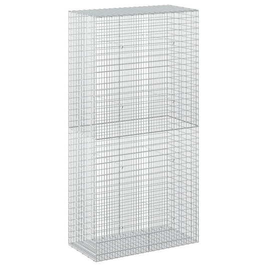 Gabion with 3.5 mm Wire and 5x2.5 cm Mesh 100x50x200 cm