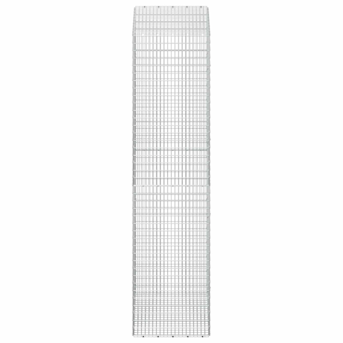Gabion with 3.5 mm Wire and 5x2.5 cm Mesh 100x50x200 cm