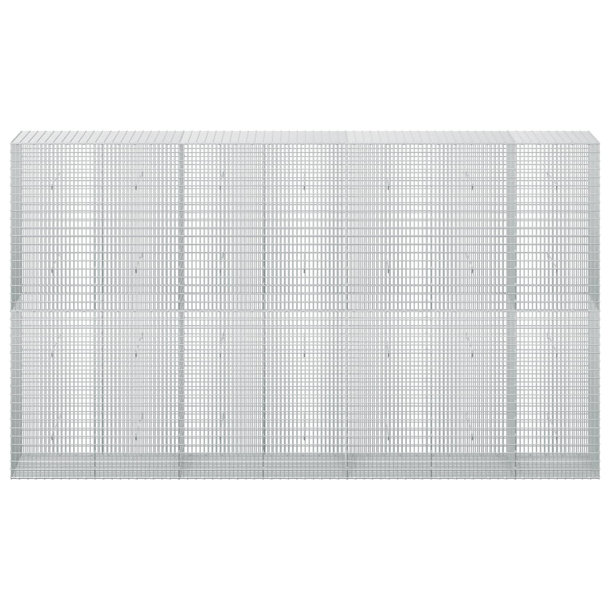 Gabion with 3.5 mm Wire and 5x2.5 cm Mesh 350x50x200 cm