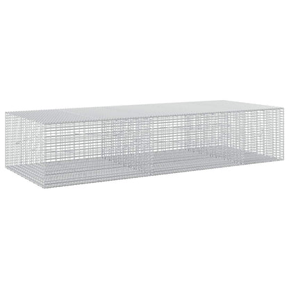 Gabion with 3.5 mm Wire and 5x2.5 cm Mesh 250x100x50 cm